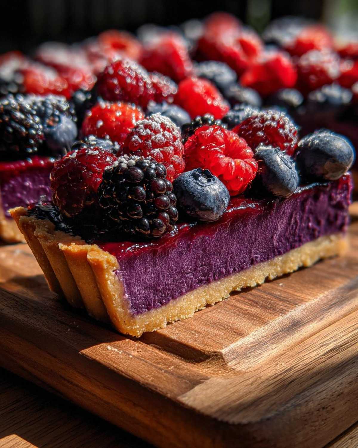 Berry Hibiscus Tart - detail 2