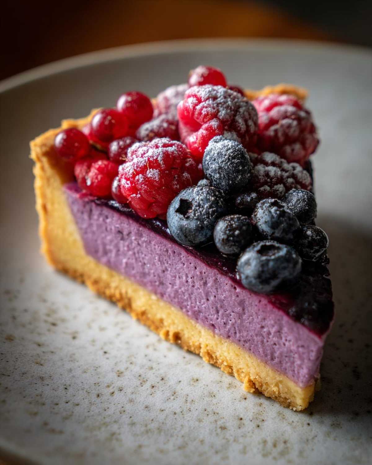 Berry Hibiscus Tart - detail 3