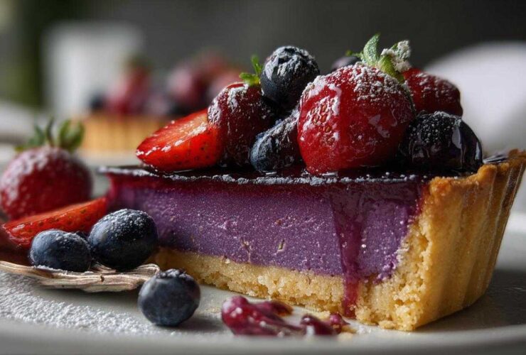 Berry Hibiscus Tart