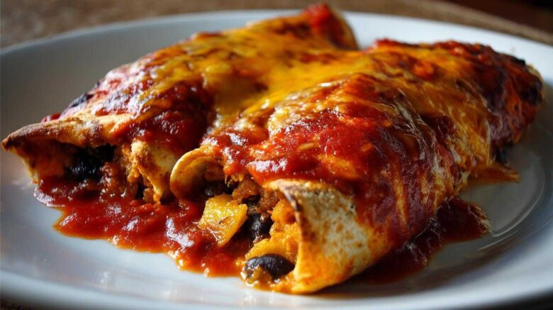 Black Bean & Butternut Enchiladas