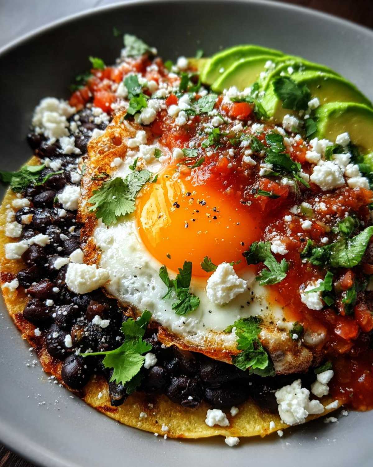Black Bean Huevos Rancheros - detail 4