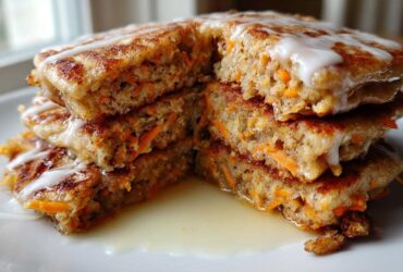 Carrot Cake Muffin Pancakes