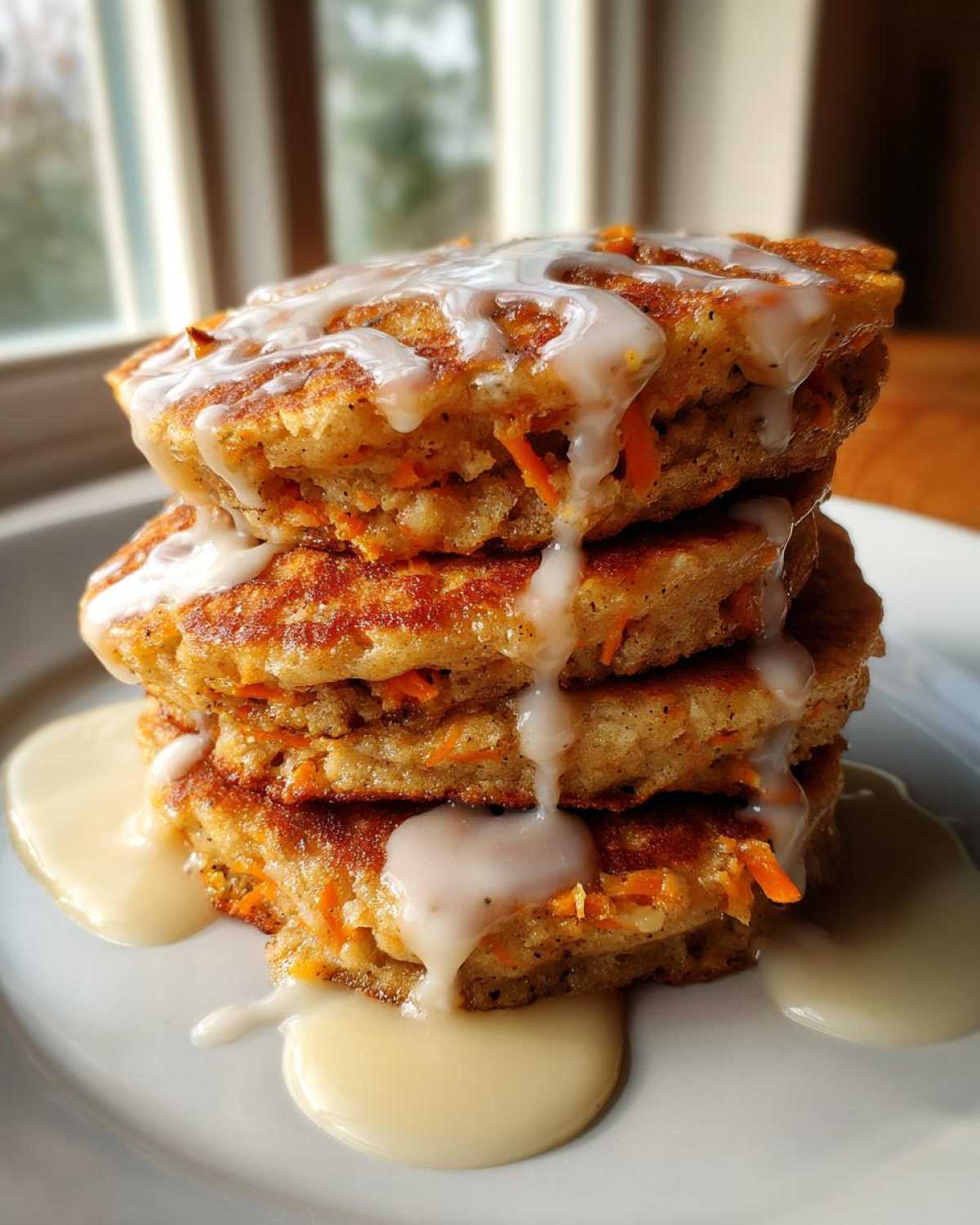 Carrot Cake Muffin Pancakes - detail 4