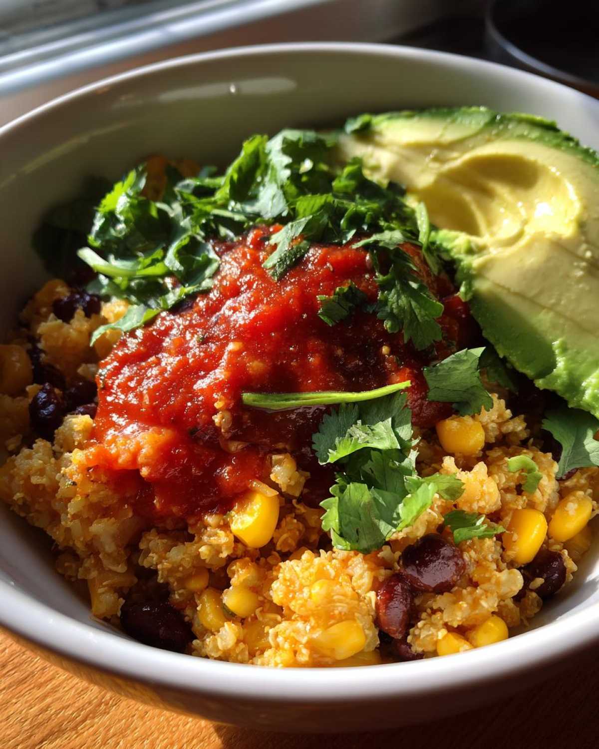 Cauliflower Rice Burrito Bowl - detail 2