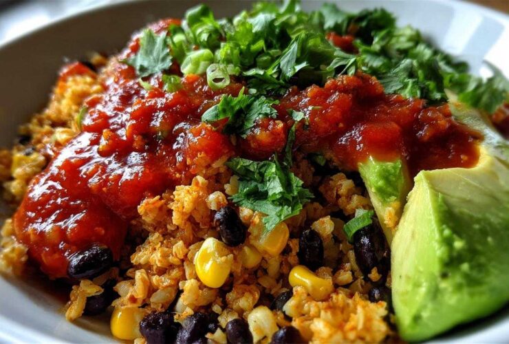 Cauliflower Rice Burrito Bowl
