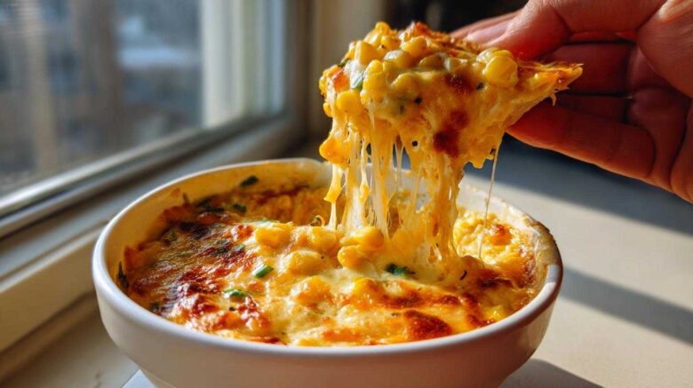 Cheesy Jalapeño Corn Dip