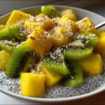 Chia Pudding with Tropical Fruits