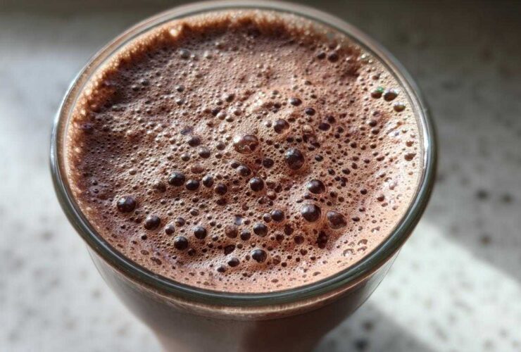 Chocolate Cherry Protein Mocha