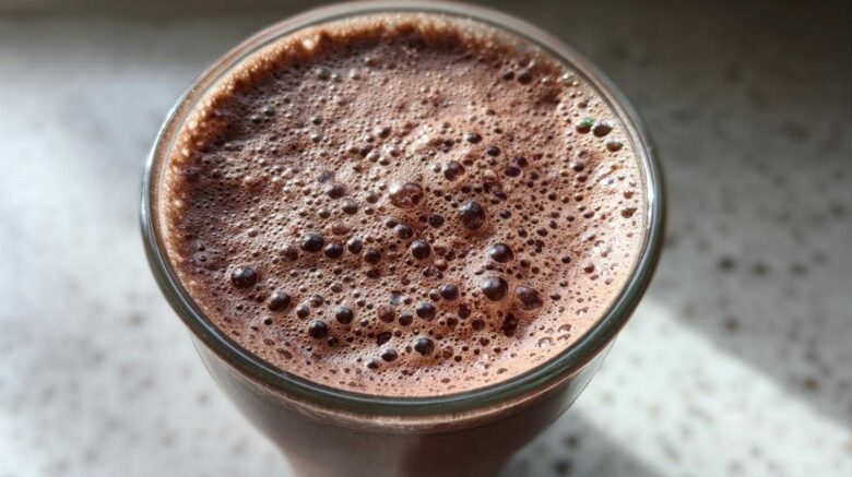 Chocolate Cherry Protein Mocha