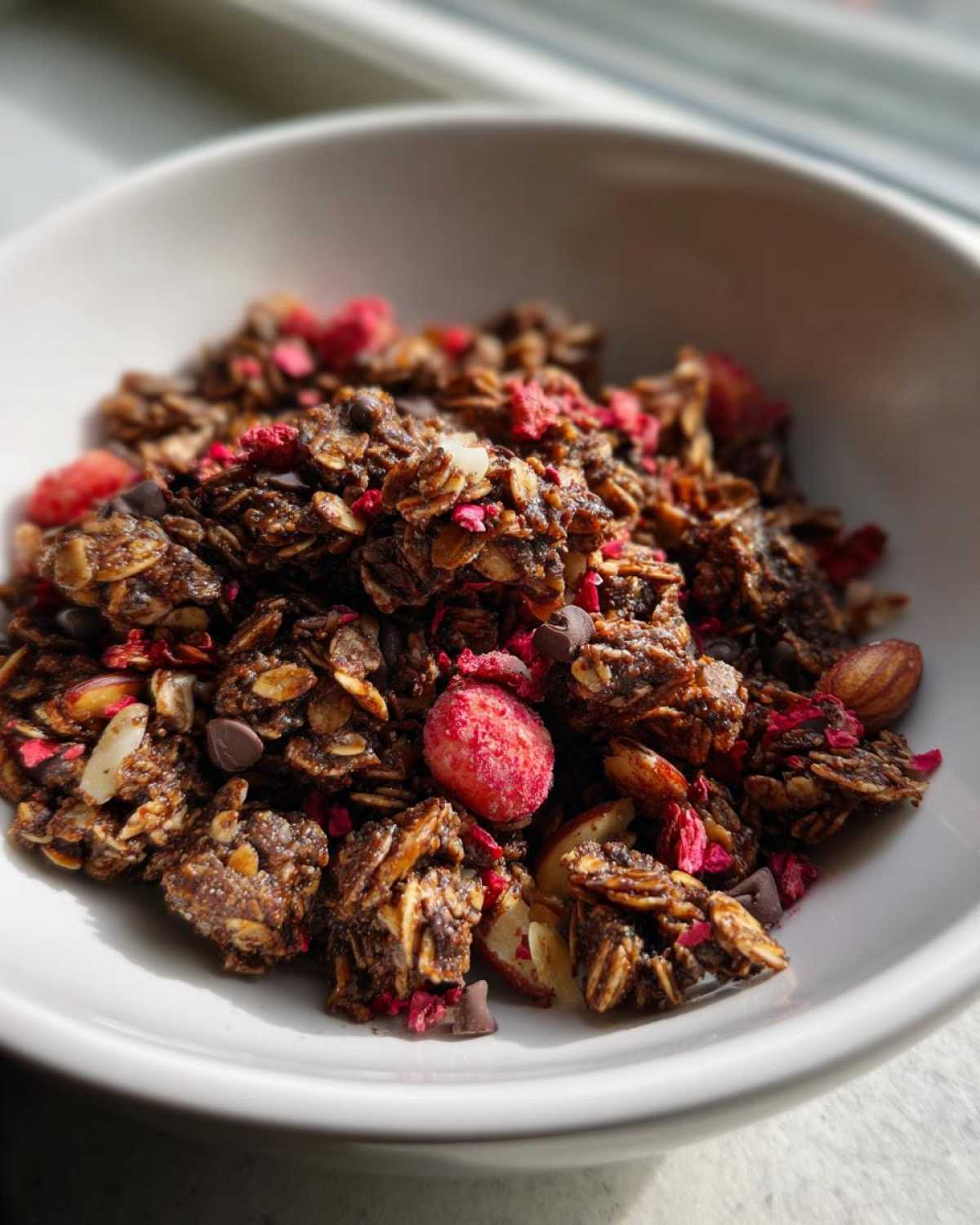 Chocolate Raspberry Granola - detail 3