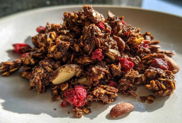 Chocolate Raspberry Granola