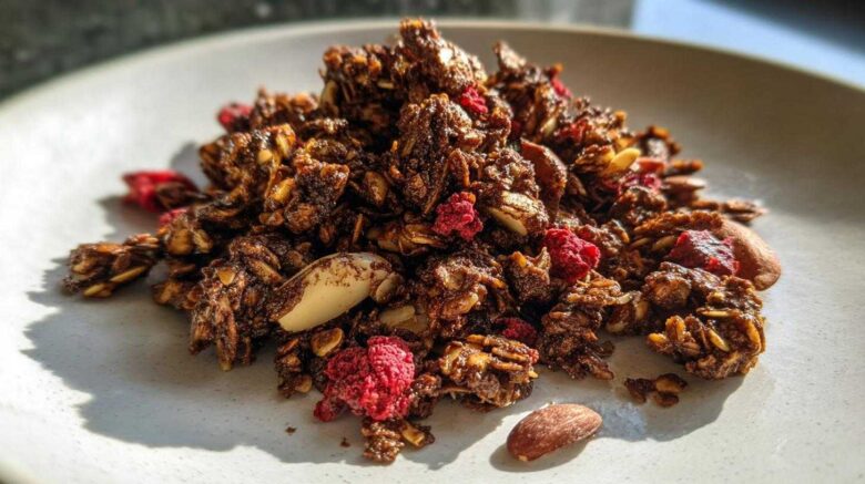 Chocolate Raspberry Granola