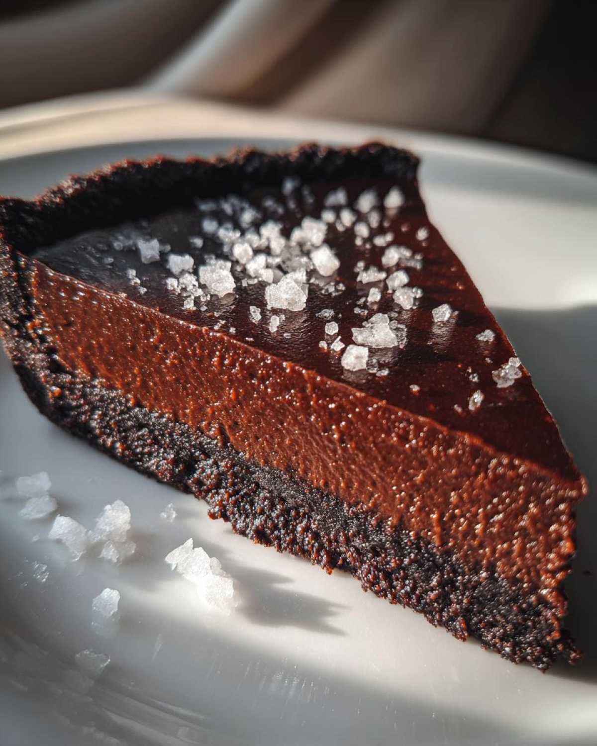 Chocolate Sea Salt Tart - detail 3