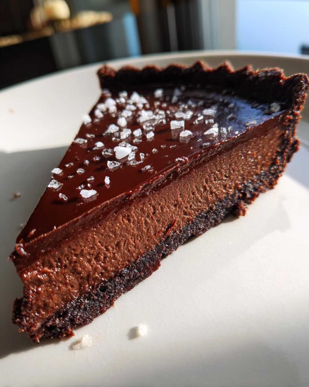 Chocolate Sea Salt Tart - detail 4