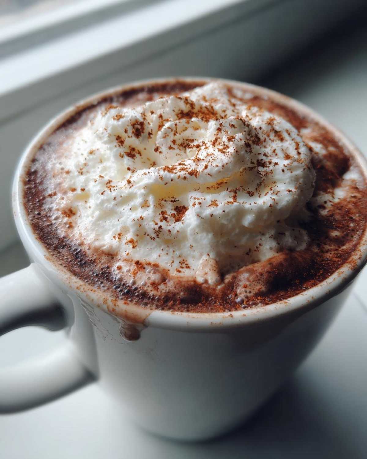 Cinnamon Hot Chocolate Latte - detail 1