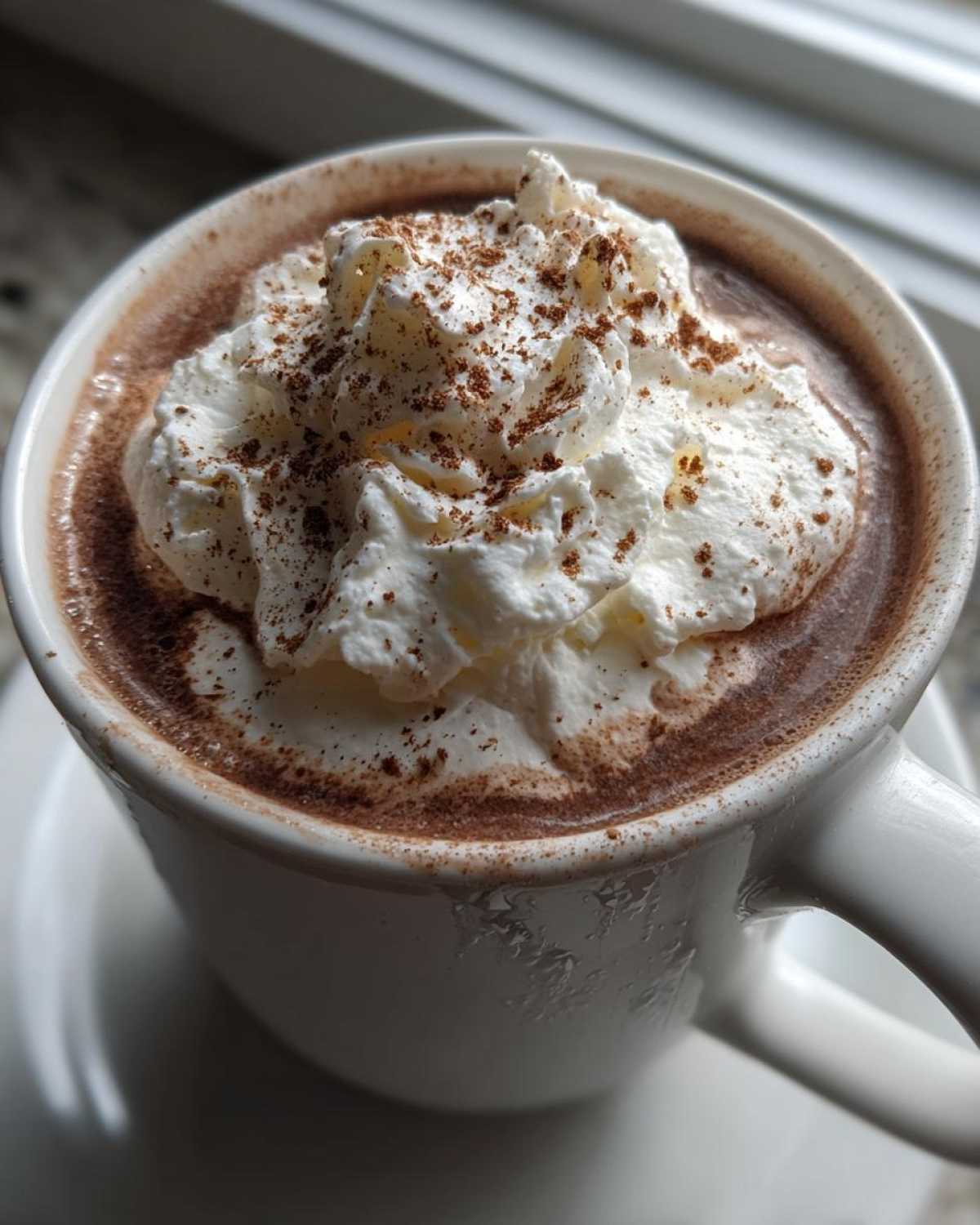 Cinnamon Hot Chocolate Latte - detail 2