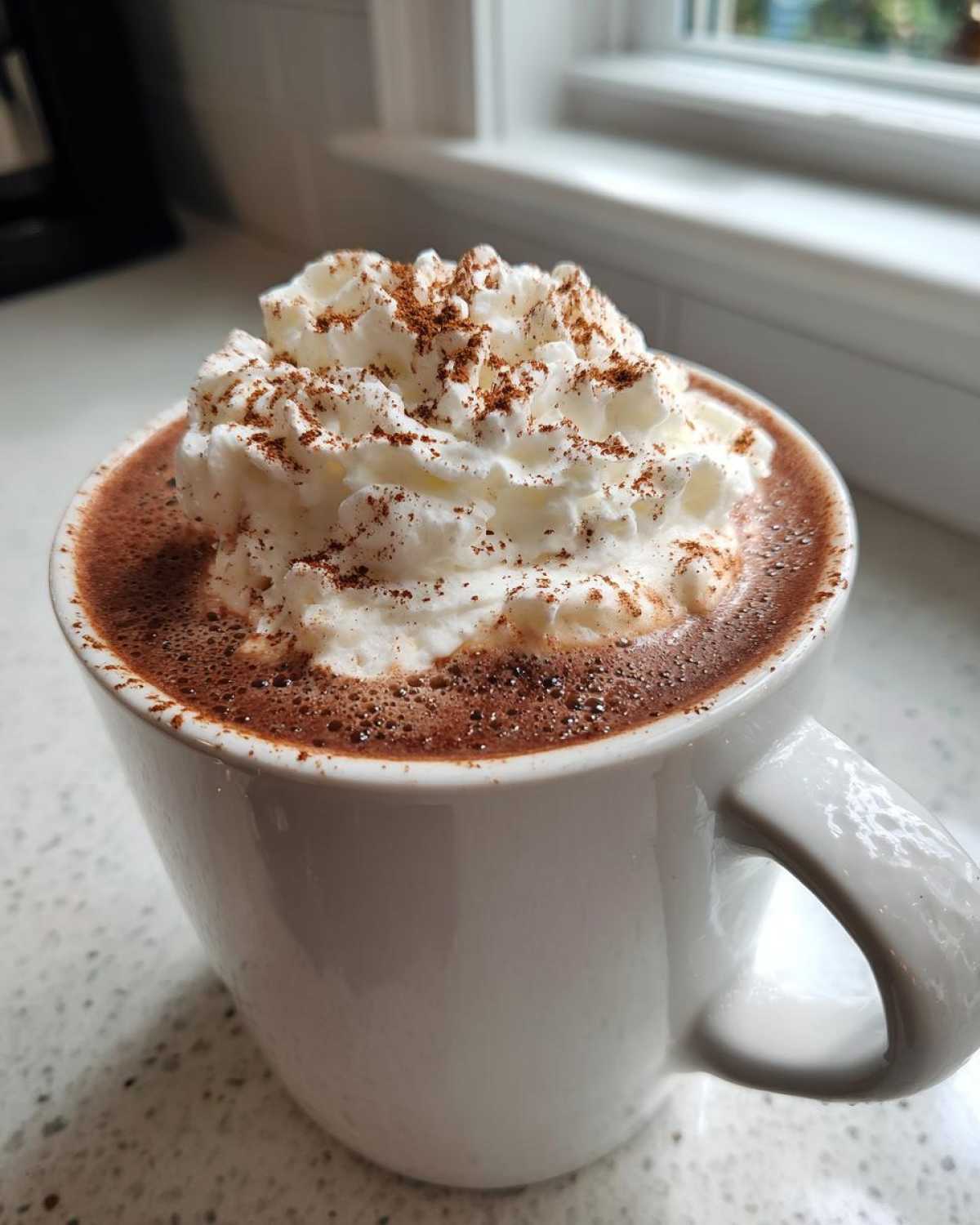 Cinnamon Hot Chocolate Latte - detail 3