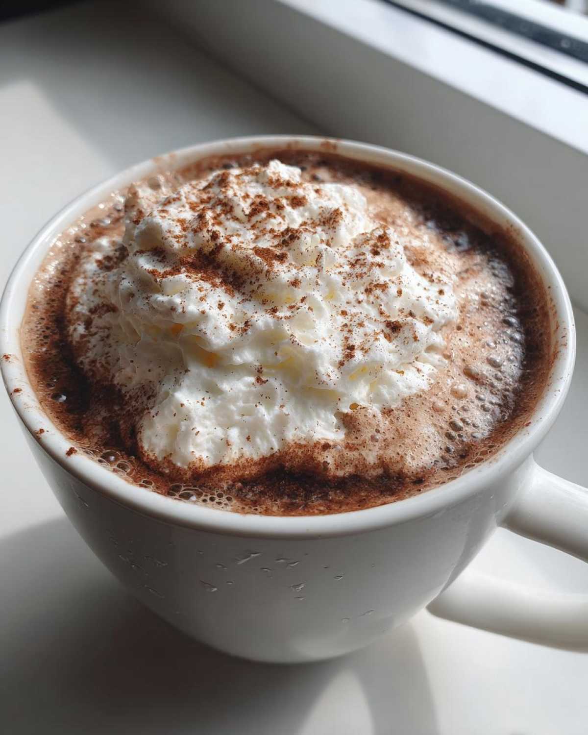 Cinnamon Hot Chocolate Latte - detail 4