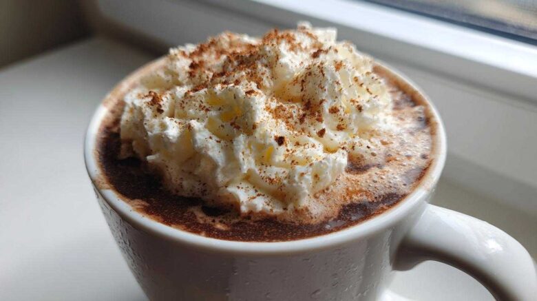 Cinnamon Hot Chocolate Latte