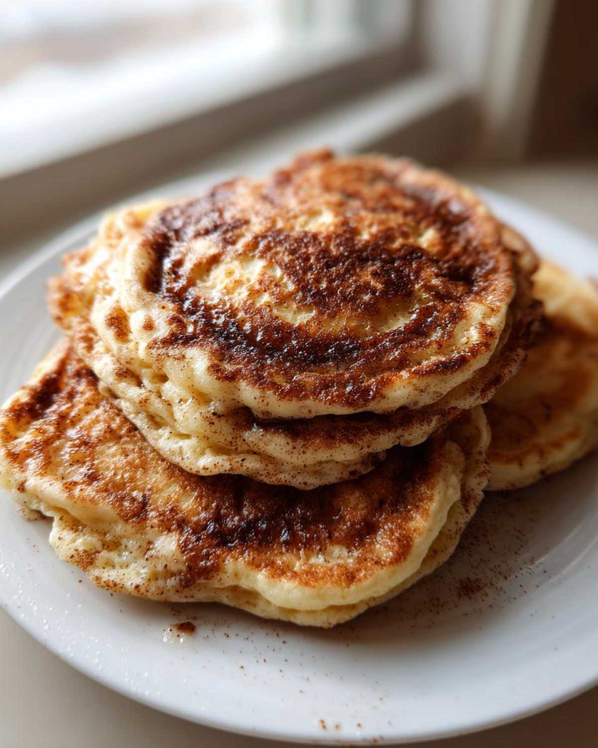 Cinnamon Roll Protein Pancakes - detail 1