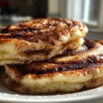 Cinnamon Roll Protein Pancakes