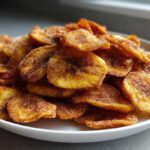 Cinnamon Sugar Plantain Chips