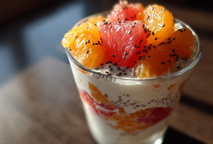 Citrus Yogurt Parfait Surprise