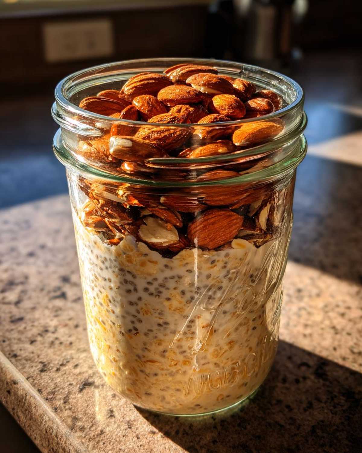 Coconut Almond Overnight Oats - detail 1