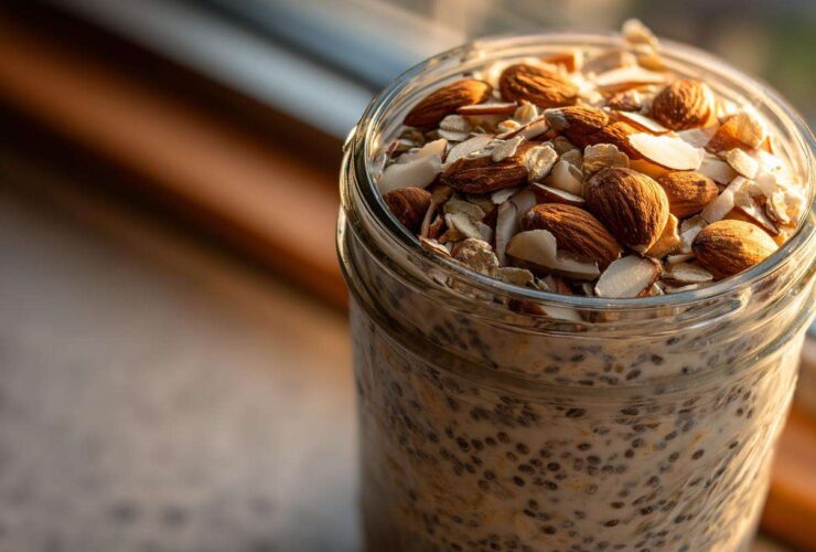 Coconut Almond Overnight Oats