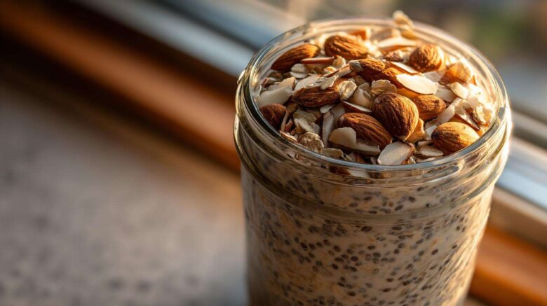 Coconut Almond Overnight Oats
