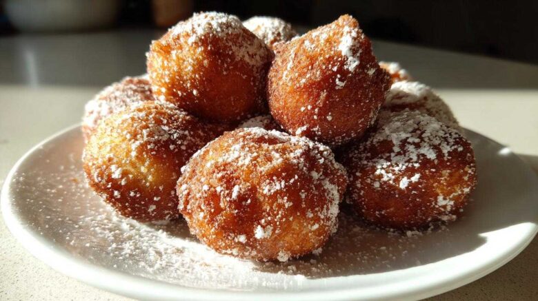 Coconut Chai Donut Holes