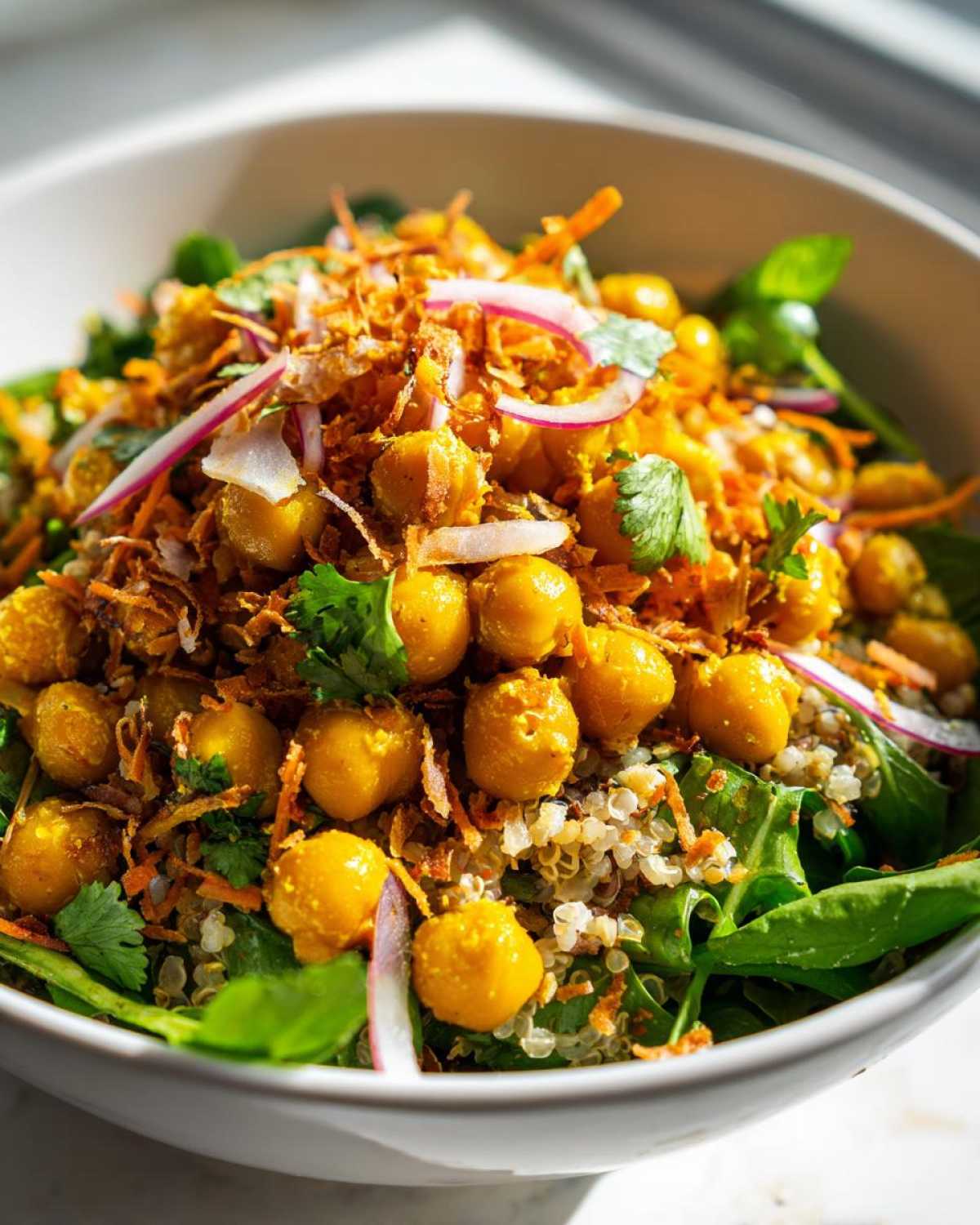 Coconut Curry Chickpea Salad - detail 2