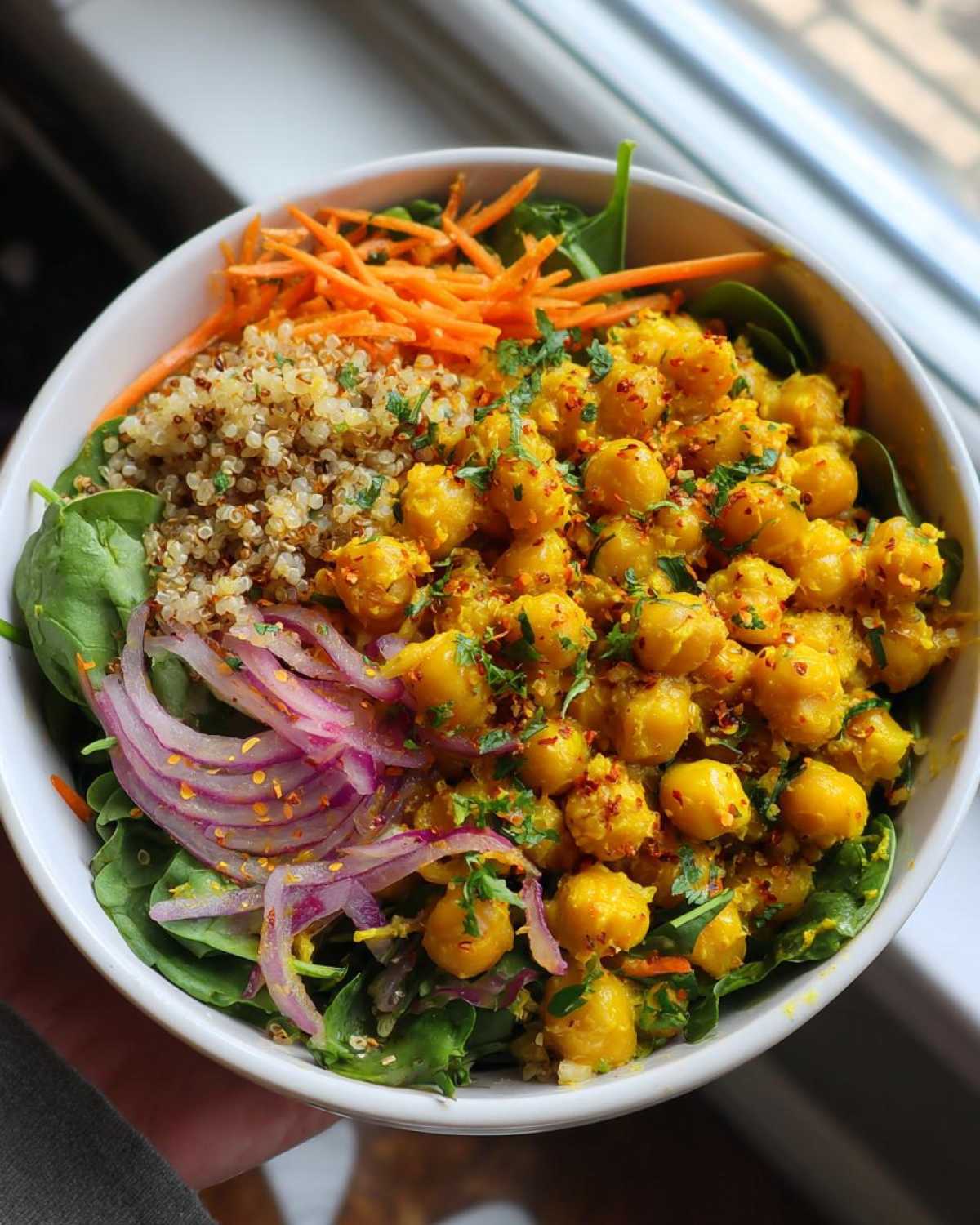 Coconut Curry Chickpea Salad - detail 3