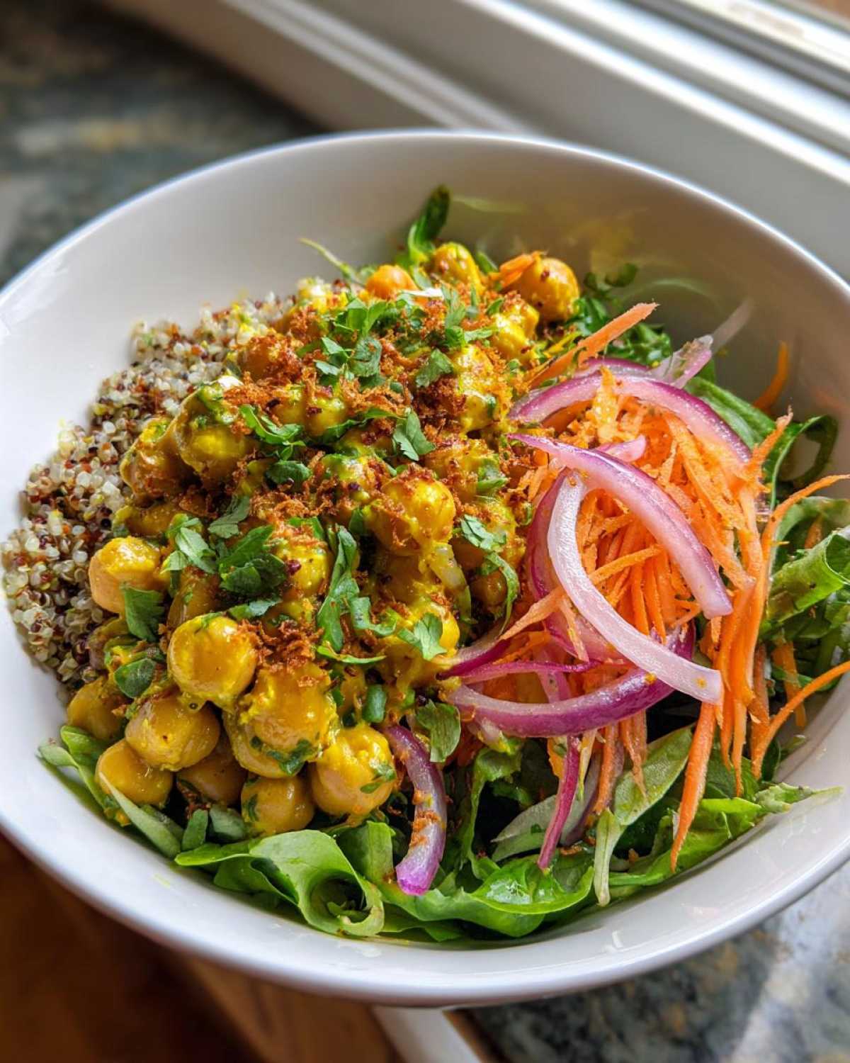 Coconut Curry Chickpea Salad - detail 4
