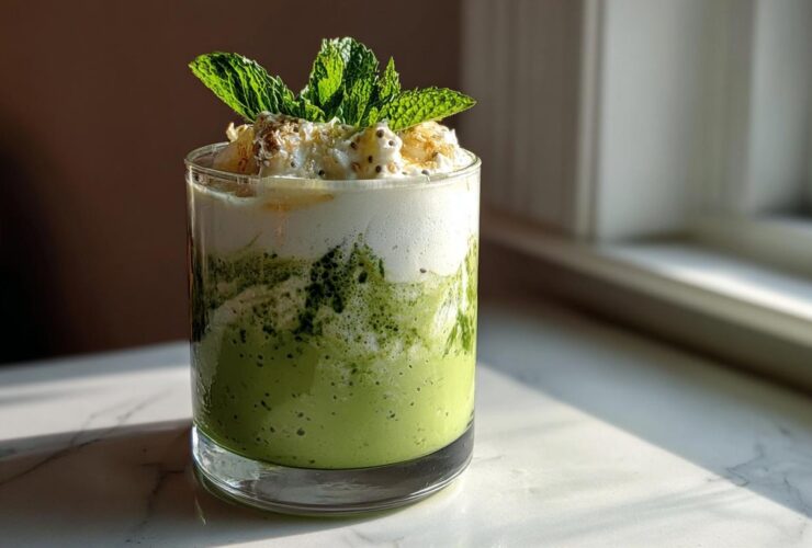 Coconut Mint Energy Smoothie