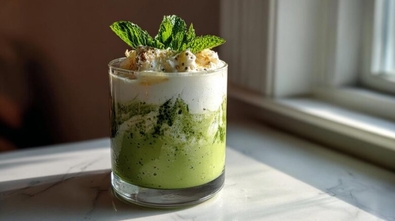 Coconut Mint Energy Smoothie