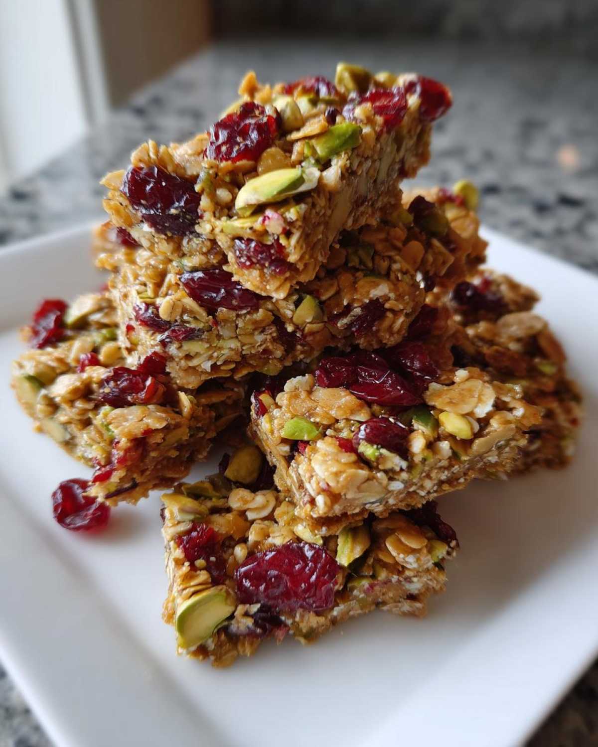 Cranberry Pistachio Granola Bark - detail 3