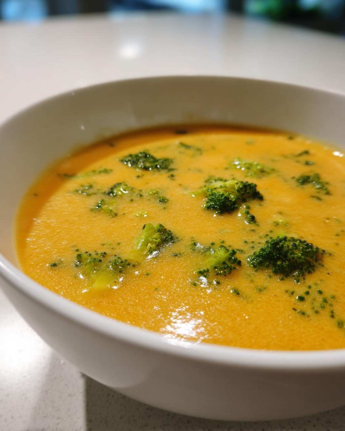 Creamy Broccoli Cheddar Soup - detail 1