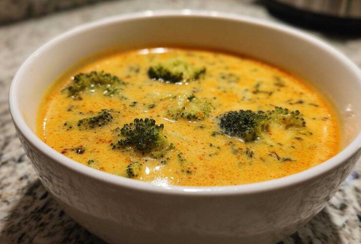 Creamy Broccoli Cheddar Soup