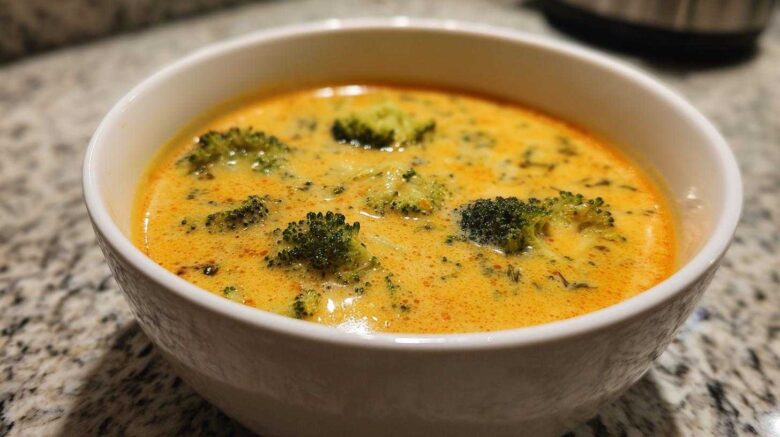 Creamy Broccoli Cheddar Soup