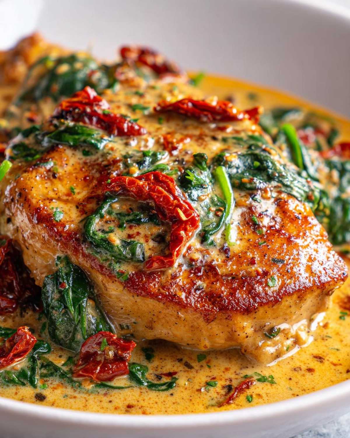 Creamy Tuscan Chicken Skillet - detail 1
