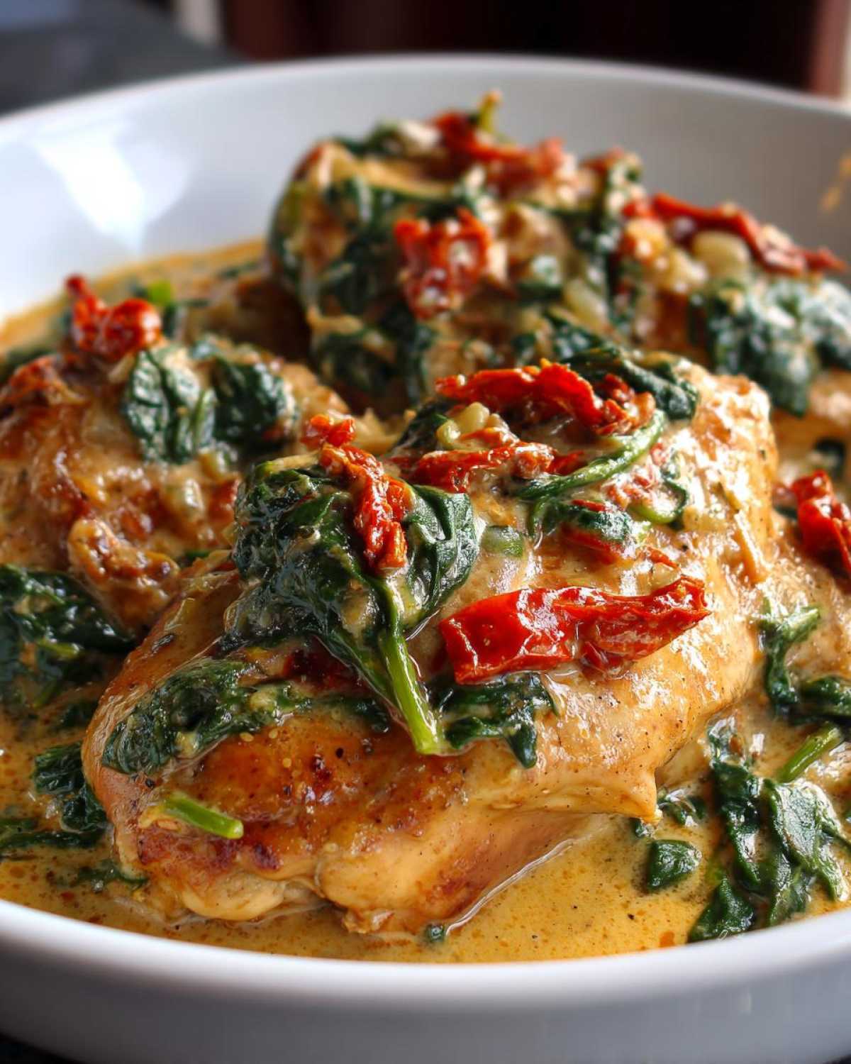 Creamy Tuscan Chicken Skillet - detail 3