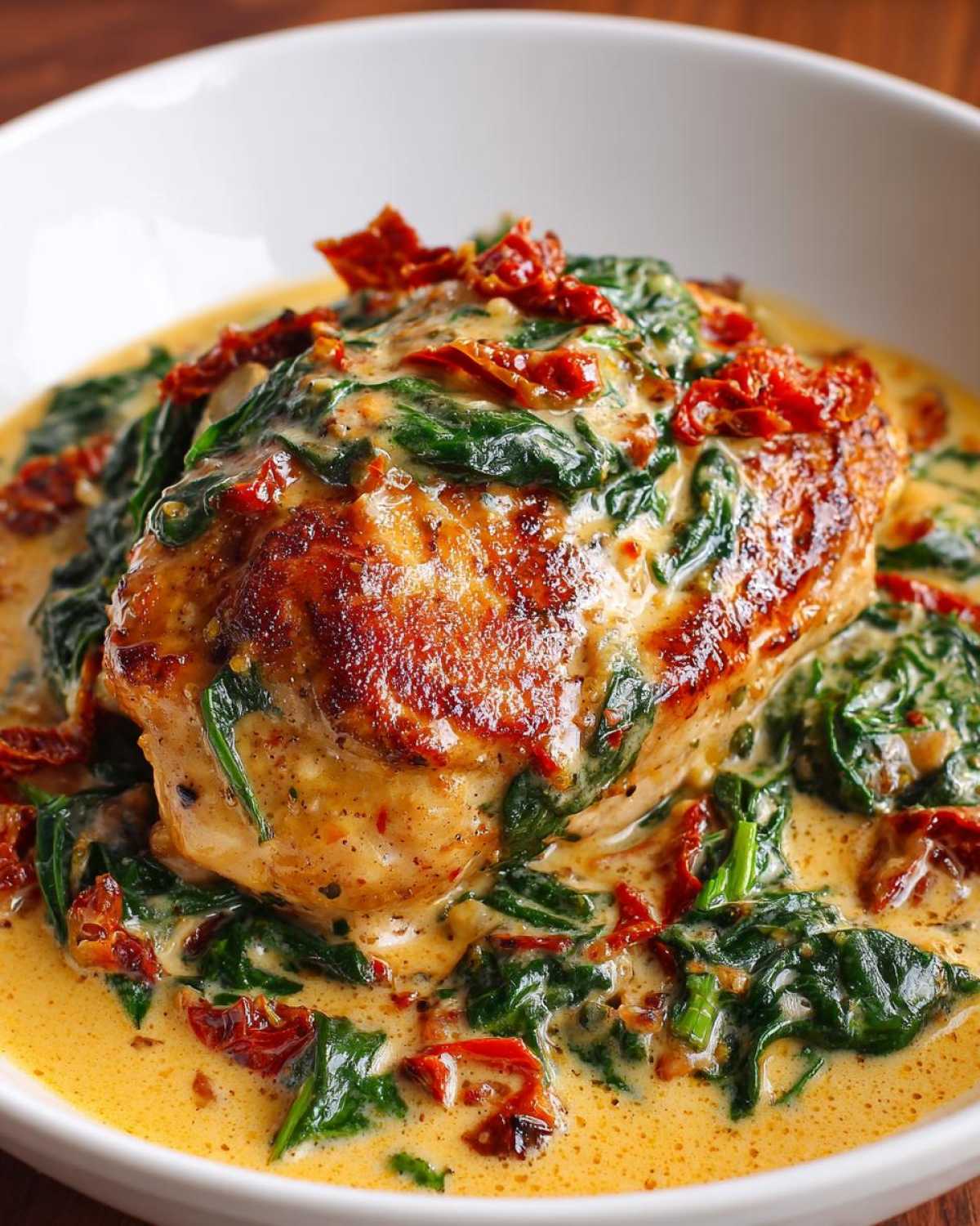 Creamy Tuscan Chicken Skillet - detail 4