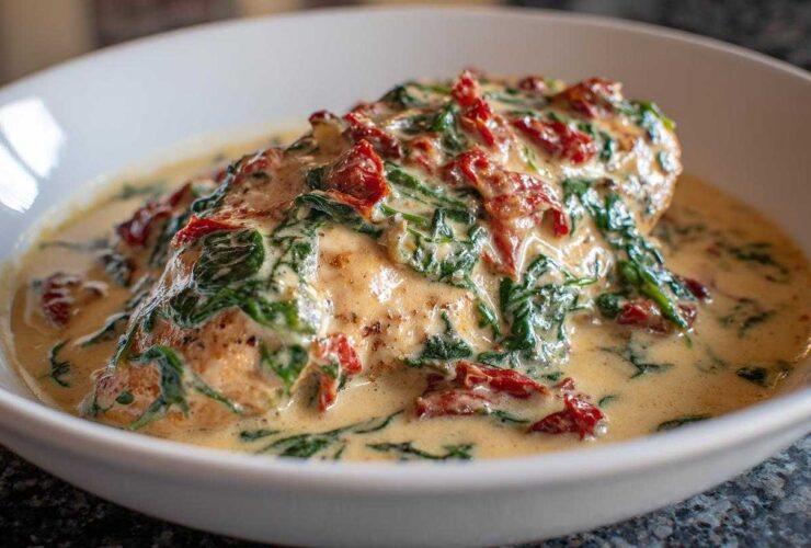 Creamy Tuscan Chicken Skillet