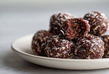 Crunchy Chocolate Coconut Bites