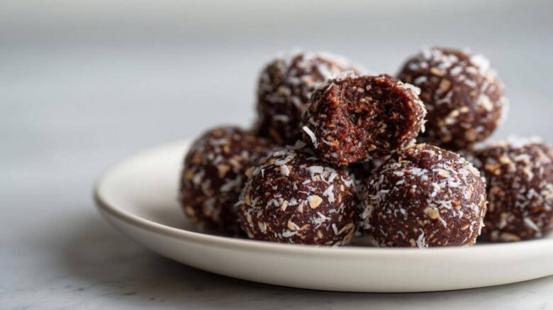 Crunchy Chocolate Coconut Bites