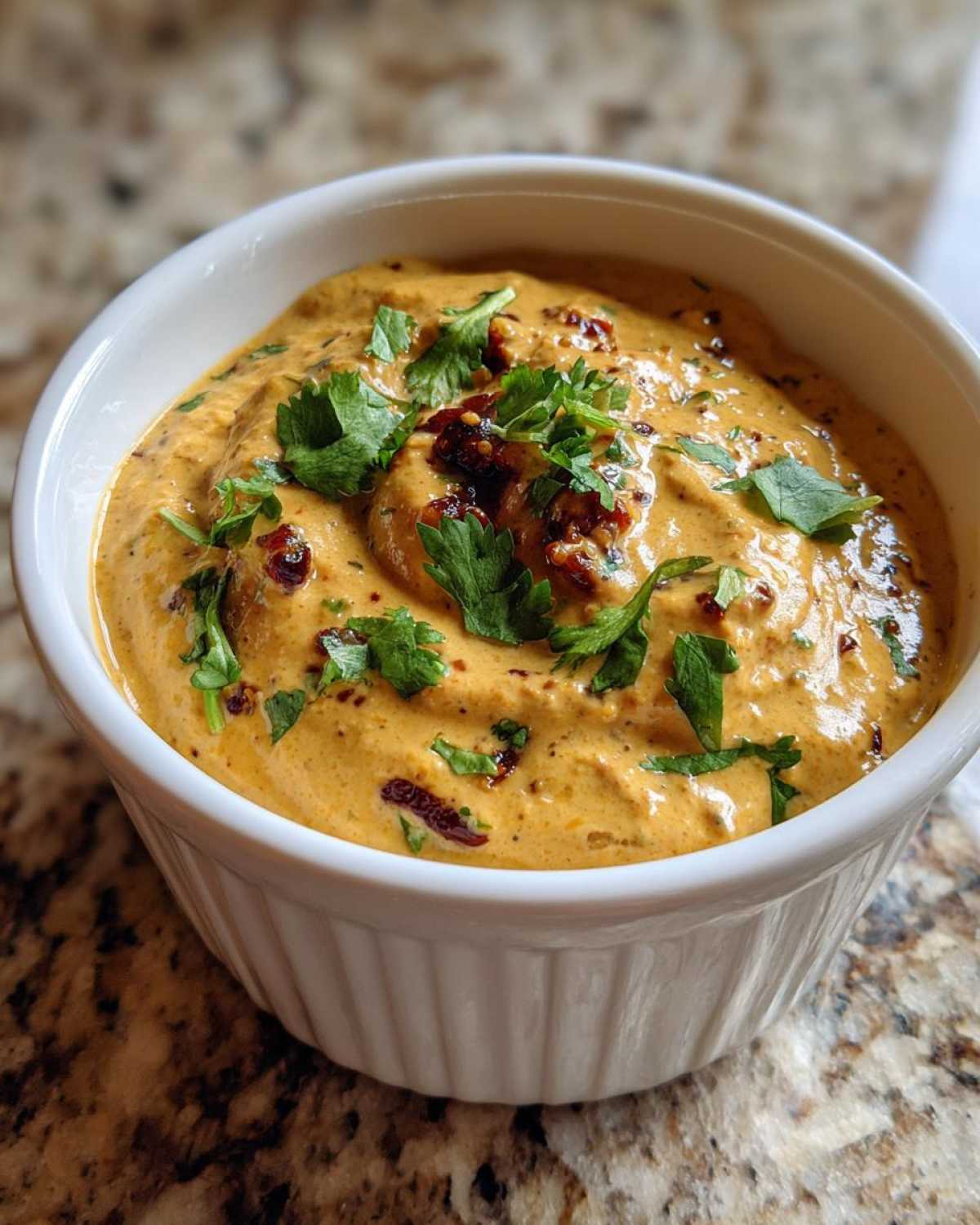 Curried Yogurt Date Dip - detail 4