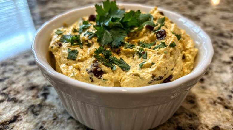 Curried Yogurt Date Dip