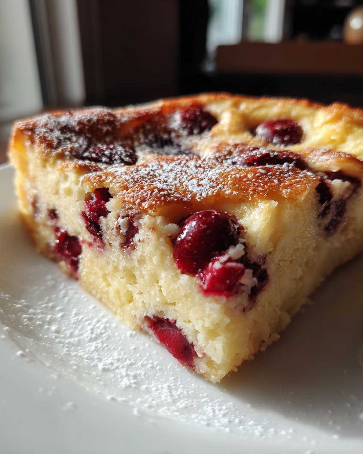 Decadent Cherry Clafoutis - detail 4