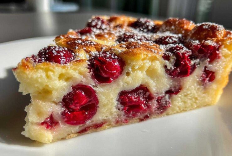 Decadent Cherry Clafoutis